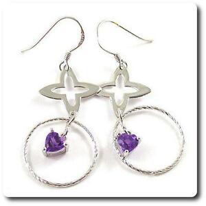 【送料無料】ジュエリー・アクセサリー ブークルドライトアメティステアルジェントboucles doreille amethyste  argent 925 tmpl_sku005003