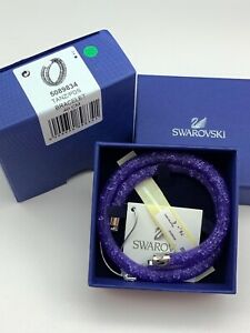 【送料無料】ジュエリー・アクセサリー スワロフスキーブレスレットダブルスターダストパッケージswarovski bracciale 5089834 double stardust 40 cm merce nuova con imballaggio