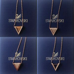 【送料無料】ジュエリー・アクセサリー コリアースワロフスキーペンデンティフトライアングルドレフヌフオーテンティクcollier swarovski pendentif transformer 2 triangles dore neuf authentique