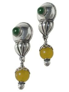 【送料無料】ジュエリー・アクセサリー ボッホブリジットグリーンイヤリングbrigitte di bochregia orecchini verde