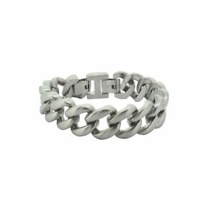 【送料無料】ジュエリー・アクセサリー ポプスメタルブレスレットステンレススチールシルバーマットlega anseaticapopus metal 20mm bracciale 107727 in acciaio inox 316l argento matt