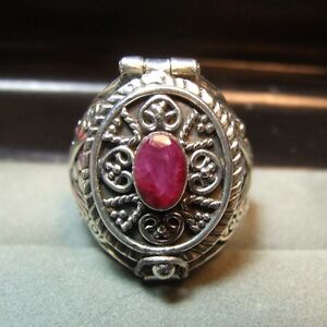【送料無料】ジュエリー・アクセサリー ベルバグポイズンアンアルジェントアベックルビスインディエンbelle bague poison en argent 925 avec rubis indien  t57