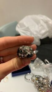 【貨物輸送無料】宝飾品・佩び物 バグスワロフスキーヴォリヴァブルビジュースワロフスキーリングsublime bague swarovski authentique veritable 51 bijou swarovski ring