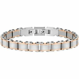 【送料無料】ジュエリー・アクセサリー モレラトモータウンブレスレットブレスレットツートンスチールローズゴールドbracciale morellato motown sals26 uomo bracelet acciaio bicolore oro rosa