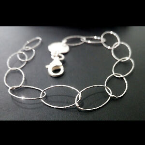 【貨物輸送無料】宝飾品・佩び物 しろがね色腕輪bracciale 地方検事 donna インチ argento 925 fatto a mano b57