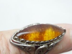 【貨物輸送無料】宝飾品・佩び物 バゲアンブレヴァーシブルbague ambre veritable