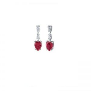 【送料無料】ジュエリー・アクセサリー イヤリングウーマンブリスジルコニホワイトレッドハートorecchini donna bliss zirconi bianchi rossi cuore 34194