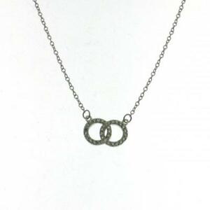 【貨物輸送無料】宝飾品・佩び物 ペンダントリアルシルバーインフィニティラブciondolo infinito vero argento 925 brillanti bianchi infinity amore regalo