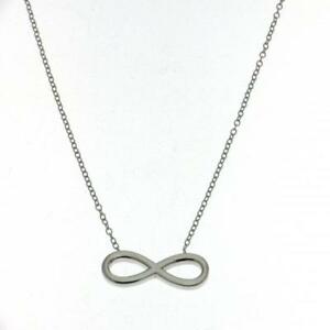 【貨物輸送無料】宝飾品・佩び物 ネックレスリアルシルバーインフィニティラブバレンタインデーcollana infinito vero argento 925 infinity amore san valentino innamorati