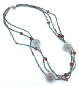 【貨物輸送無料】宝飾品・佩び物 イタリアアートアンティークムリーナムラーノガラスネックレスcollana donna antica murrina  vetro di murano made インチ italia art vp 53