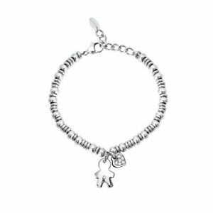 【貨物輸送無料】宝飾品・佩び物 ブレスレットステンレススチールbracciale per donna acciaio inox 231870