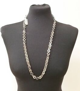 【貨物輸送無料】宝飾品・佩び物 モレラトロングネックレスサークルスチール?包みmorellato lunga collana cerchi acciaio listino ?128,00 nuova confezionata
