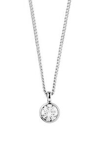 【貨物輸送無料】宝飾品・佩び物 ダイルベルクネックレスシルバーエットクリスタルdyrberg kern collana con ette argento lucido con cristallo trasparente