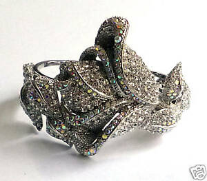 【貨物輸送無料】宝飾品・佩び物 クリスタルローズブレスレットブレスレットcancella ab cristallo rose bracciale braccialetto nuovo