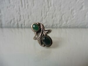 【貨物輸送無料】宝飾品・佩び物 リングシルバージェイドbella, vecchio anello, 925 argento con jade