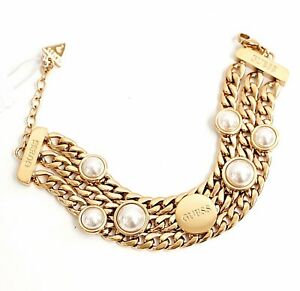【貨物輸送無料】宝飾品・佩び物 ゴールド腕輪guess ubb78069 bracciale ip oro nuovo
