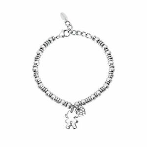 【貨物輸送無料】宝飾品・佩び物 ブレスレットステンレススチールbracciale per donna acciaio inox 231866
