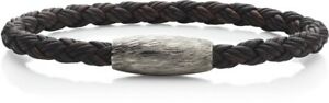 【貨物輸送無料】宝飾品・佩び物 ブラックレザーストラップタイタンマグネットクロージャーcinturino インチ pelle nero con chiusura magnetica titan 2108152091311s