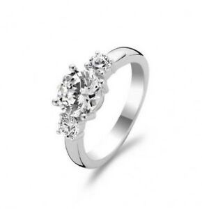 【貨物輸送無料】宝飾品・佩び物 オリジナルシルバースターリングセットリングサイズ￡nuovo originale ti sento argento sterling cz set anello 1797zi taglia 58 ￡ 69
