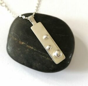 【貨物輸送無料】宝飾品・佩び物 スターリングシルバーペンダントネックレスcollana con pendente インチ argento sterling