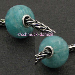 【貨物輸送無料】宝飾品・佩び物 トロルビーズエーデルシュタインシルバーポッドアマゾイットtrollbeads edelstein con argento baccelloamazonit n 10tstbe  20002