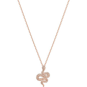 【貨物輸送無料】宝飾品・佩び物 スワロフスキーレスリーペンダントピンクローズゴールドciondolo di swarovski leslie, piccolo, rosa, placcatura インチ oro rosa 5438404