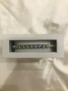 【貨物輸送無料】宝飾品・佩び物 ディルベルクカーンシルバースワロフスクルテニスブレスレットサイズ￡dyrbergkern argento bracciale tennis swarovskl taglia 1 rrp ￡ 9999