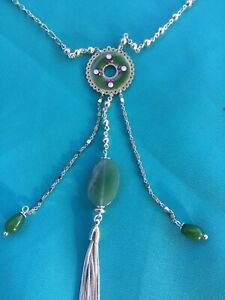 【貨物輸送無料】宝飾品・佩び物 ソティールブレロケスペルスクリスタル?statu quo sautoir breloques perles cristal nf etq 125?