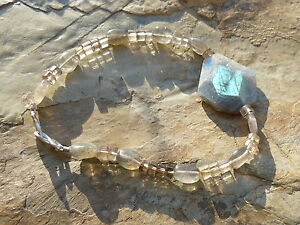 【貨物輸送無料】宝飾品・佩び物 ブレスレットアージェントクォーツフメエラブラドリットbracelet argent, quartz fume et labradorite
