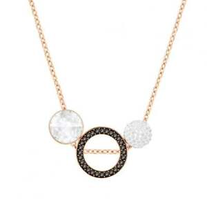 【貨物輸送無料】宝飾品・佩び物 スワロフスキーホーテローズゴールドメッキペンダントサークルswarovski hote rose placcato oro pendente cerchio 5289769