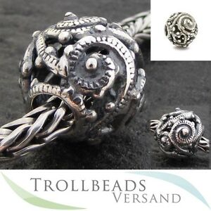 【貨物輸送無料】宝飾品・佩び物 トロルビーズシルバービードシルバーナーヴィルベルシルバーフォルtrollbeads silberbead silberner wirbel  silver whorl  11452