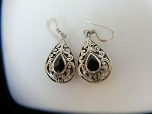 【貨物輸送無料】宝飾品・佩び物 ベライヤリングイヤリングシルバーbella, vecchio orecchini, orecchini, 925 argento con onice