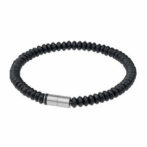【貨物輸送無料】宝飾品・佩び物 デザインステンレススチールブレスレットレンズブレスレットdesign serio bracciale acciaio inox a530 con onyx lenti bracciale