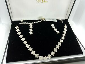 【貨物輸送無料】宝飾品・付属品 ジュエリーネックレスイヤリングセットbigiotteria collana orecchini set nuovo