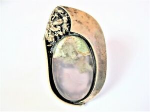 【貨物輸送無料】宝飾品・付属品 シルバーリングアゲートanello argento 875 con agata, 15,34 g