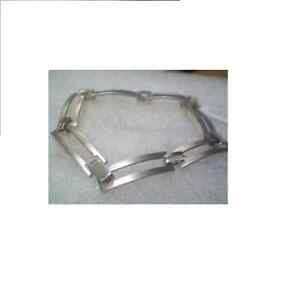 【貨物輸送無料】宝飾品・付属品 キットヒースシルバースターリングシンプルブレスレット￡kit heath argento sterling semplicistico rettangolo bracciale 7057sb ￡ 75