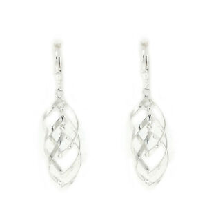 【貨物輸送無料】宝飾品・付属品 スターリングシルバーペンダントイヤリングorecchini pendenti di 925 argento sterling