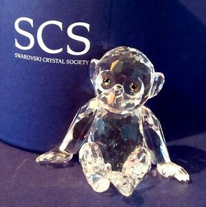 【貨物輸送無料】宝飾品・付属品 スワロフスキーRシルバークリスタルチンパンジーswarovskiR silver crystal ~ chimpanzee 221625