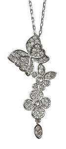 【貨物輸送無料】宝飾品・付属品 スワロフスキーチェーンシルバーネックレスクリスタルswarovski 地方検事 donna catena collana argento 5228762 cristalli