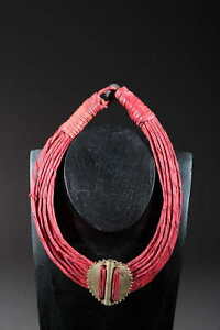 【貨物輸送無料】宝飾品・付属品 コリアーエニククワールエブロンズcollier ethnique cuir et bronze 44