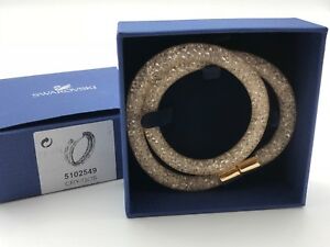 【貨物輸送無料】宝飾品・付属品 スワロフスキーブレスレットスターダストパッケージswarovski bracciale 5102549 stardust 38 糎 merce nuova con imballaggio