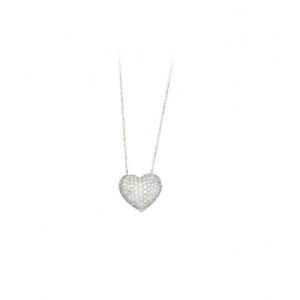 【貨物輸送無料】宝飾品・付属品 ネックレスジュエルズシルバージルコニハートcollana donna 2jewels argento zirconi cuore sodkkk253104