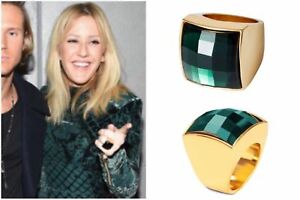 【貨物輸送無料】宝飾品・付属品 バルマングリーンサイズリングbalmain per hamp;m verde misura anello xss nuovo