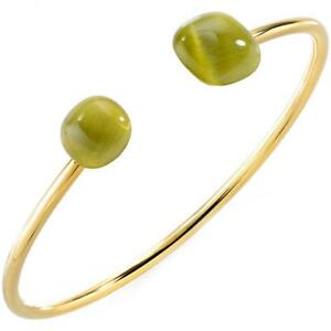 【貨物輸送無料】宝飾品・付属品 ブレスレットウーマンモレラートシルバーキャッツアイbracciale rigido donna morellato gemma sakk28 argento 925 occhio di gatto
