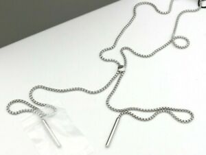 【貨物輸送無料】宝飾品・付属品 リーベスキンドベルリンチェーンチェーンシルバーステンレススチールliebeskind berlin lj0145n85 donna catena pendolo bacchetta y catena ip argento インチ acciaio