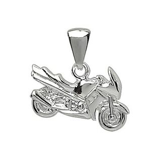 【貨物輸送無料】宝飾品・付属品 ペンデンティフモトシェーヌアルジャンヌフポインソンフランスpendentif moto  chaine 50糎 argent  neuf  poincon france