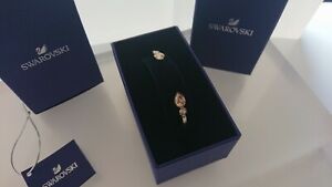 【貨物輸送無料】宝飾品・付属品 スワロフスキーブレスレットミックスマッチマルチカラーゴールデンswarovski bracciale mix and match 5442492 multicolore dorato nuovo