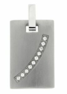 【貨物輸送無料】宝飾品・付属品 チタンネックレスペンダントciondolo 地方検事 collana インチ titanio incl incisione pts472