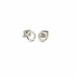 【貨物輸送無料】宝飾品・付属品 ボチャイヤリングシャイニーチタンリングboccia donna orecchini anello titanio lucido 0502301