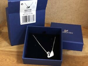 【貨物輸送無料】宝飾品・付属品 スワロフスキーチェーンネックレスパッケージswarovski catena 5007735 collana 40 糎 merce nuova con imballaggio